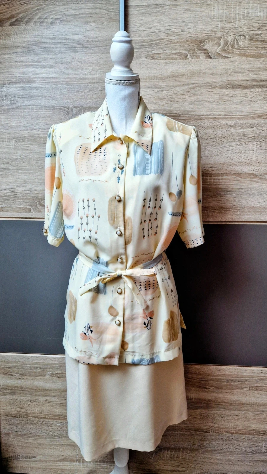 Robe vintage + surchemise Taille 46